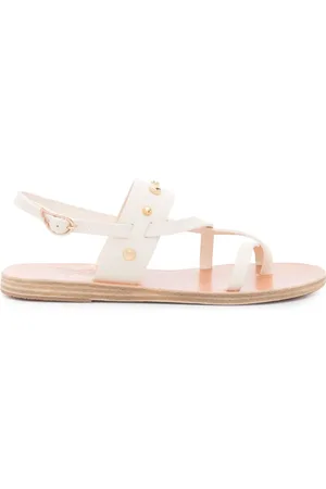 Ancient Greek Sandals Alethea Bee leren sandalen