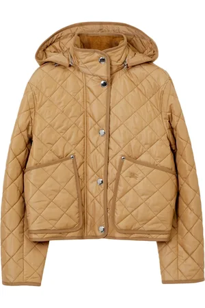Burberry Jack met diamtnvormige voering en capuchon