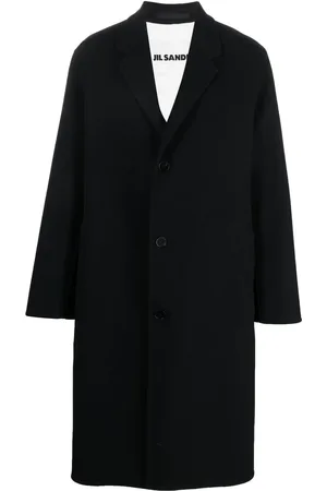 Jil Sander Jas met gekerfde kraag