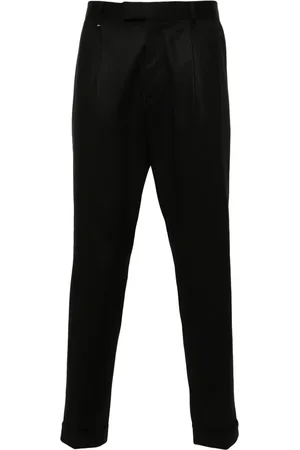 HUGO BOSS Broek met geplooid detail
