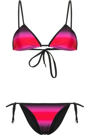 The Attico Bikinitop met kleurverloop