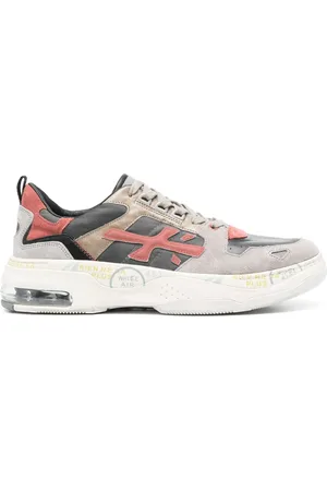 Premiata Drake sneakers met vlakken