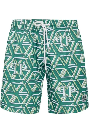 Philipp Plein Zwembroek met monogramprint