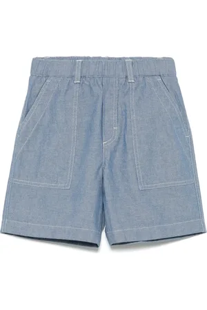 Moncler Katoenen chambray shorts