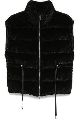 PESERICO SIGN Ribfluwelen gilet