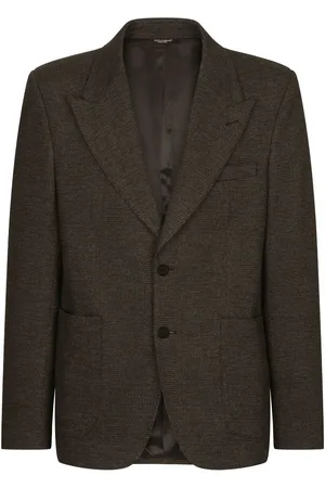 Dolce & Gabbana Geruite blazer met enkele rij knopen
