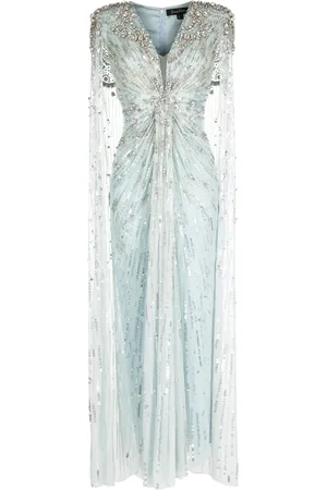 Jenny Packham Lotus Lady avondjurk met pailletten