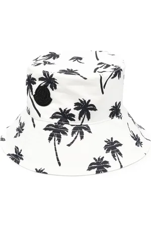 Moncler Vissershoed met palmboomprint