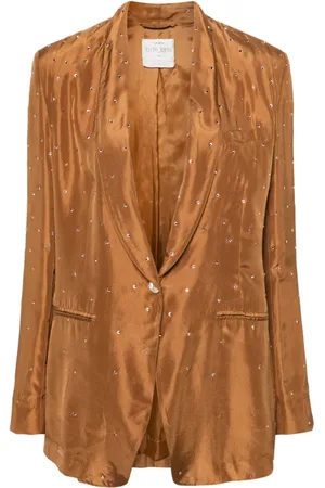 FORTE FORTE Blazer verfraaid met kristallen