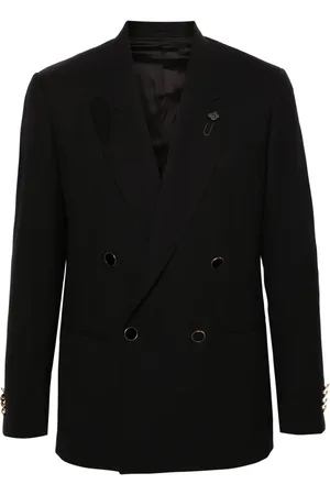 LARDINI Wollen blazer met dubbele rij knopen