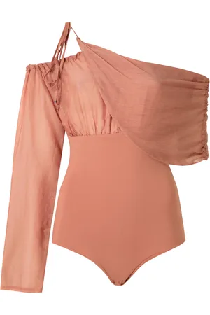 AMIR SLAMA Asymmetrische bodysuit