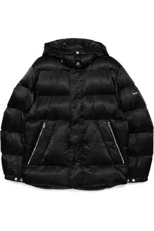 HUGO BOSS Gewatteerd jack met logopatch