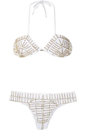 AMIR SLAMA Bikini met kralen