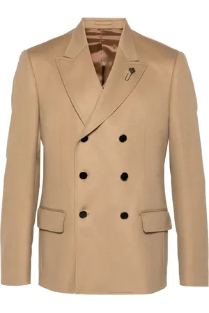 LARDINI Blazer van scheerwol