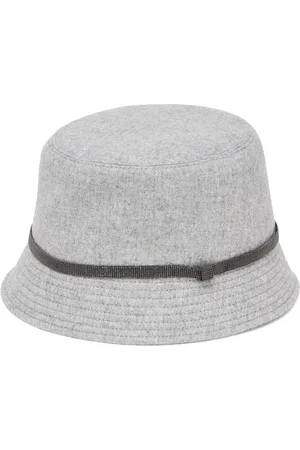 Brunello Cucinelli Vissershoed met monili kettingdetail