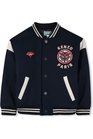 Kenzo Chenille jack met logopatch