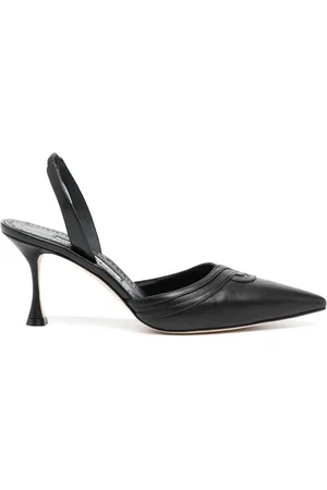 Manolo Blahnik Chongasli verfraaide pumps