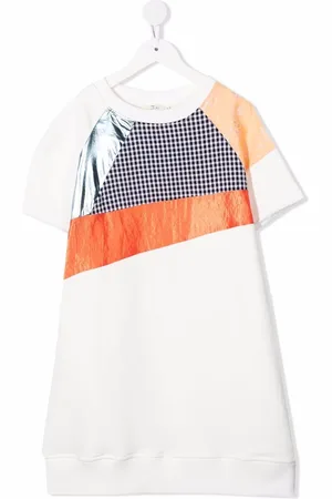 Le pandorine Sweaterjurk met print