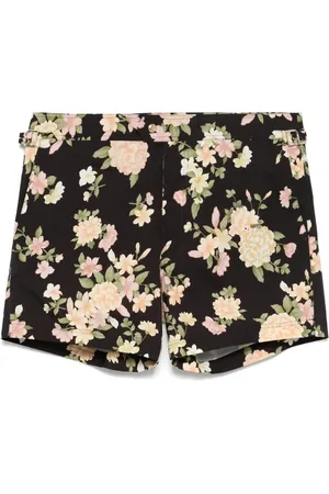 Tom Ford Zwembroek met bloemenprint