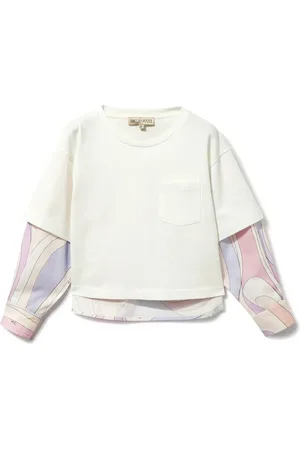 PUCCI Junior Gelaagd shirt met print