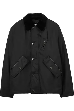 Burberry Jack met enkele rij knopen