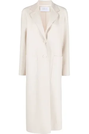 Harris Wharf London Trenchcoat met zijsplit