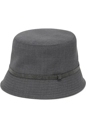 Brunello Cucinelli Vissershoed met monili kettingdetail