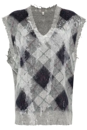 R13 Spencer met argyle patroon