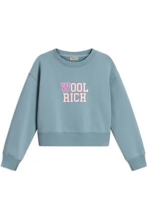 Woolrich Katoenen sweater met logoprint