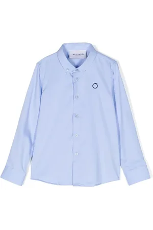 Trussardi Shirt met geborduurd logo