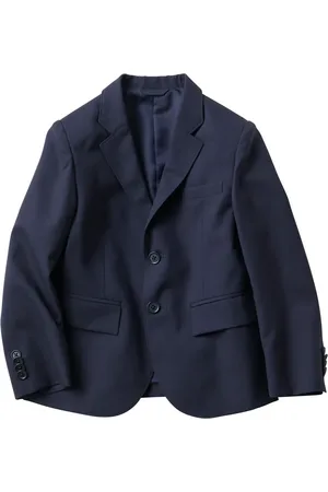 Familiar Wollen blazer met enkele rij knopen