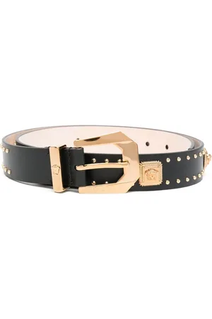 VERSACE Medusa Heritage riem met studs