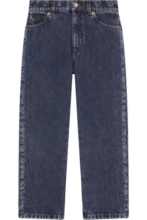 Dolce & Gabbana Jeans met logoplakkaat
