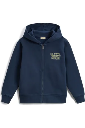 Woolrich Katoenen hoodie met rits