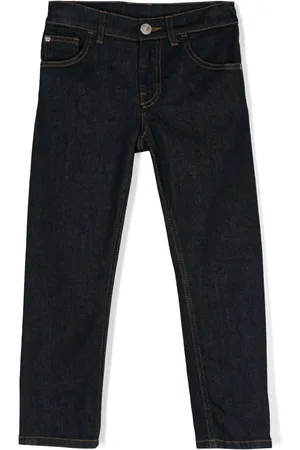 VERSACE Mid waist straight jeans