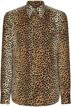 Dolce & Gabbana Overhemd met luipaardprint
