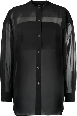 THEORY Doorzichtige blouse