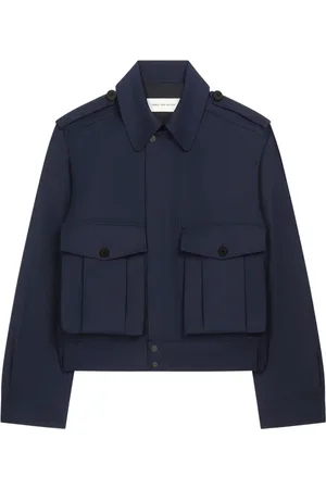 DRIES VAN NOTEN Cropped jack met epauletten