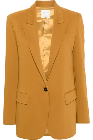 FORTE FORTE Blazer met enkele rij knopen