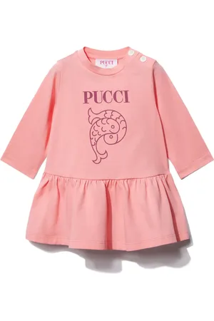 PUCCI Junior Jurk met logoprint