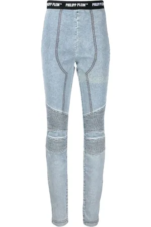 Philipp Plein Legging met logoband