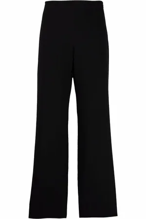Emporio Armani High waist broek met wijde pijpen