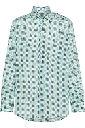 Etro Katoenen overhemd met geometrische print