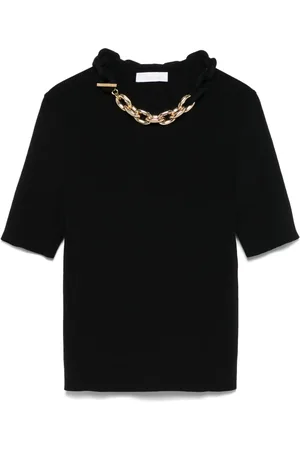 Paco rabanne Top met schakelkettingdetail