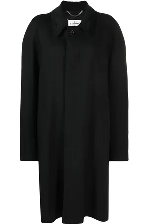 Maison Margiela Mantel met enkele rij knopen