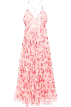 Serafini Jurk met bloemenprint