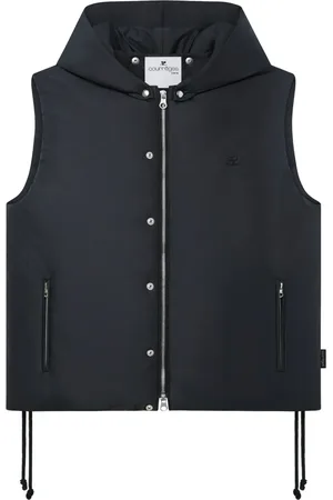Courrèges Bodywarmer met logopatch