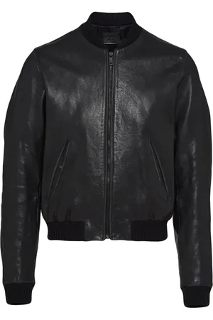 Prada Leren bomberjack