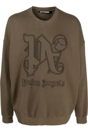 Palm Angels Sweater met geborduurd logo