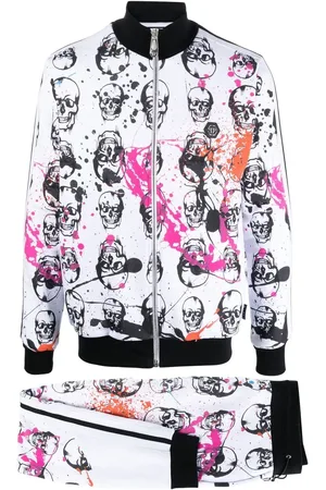 Philipp Plein Trainingspak met doodskopprint